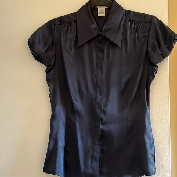 KENSIE short sleeves silk top, size 8 - Picture 2 of 14